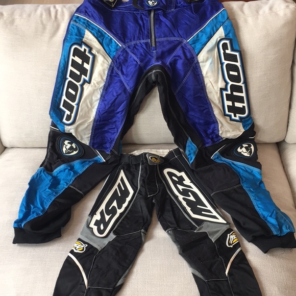 SALE!!!!Motocross pants Four adult and child nice condition - Picture 1 of 12